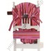 Мобильный детский стульчик для малышей с ремнями безопасности